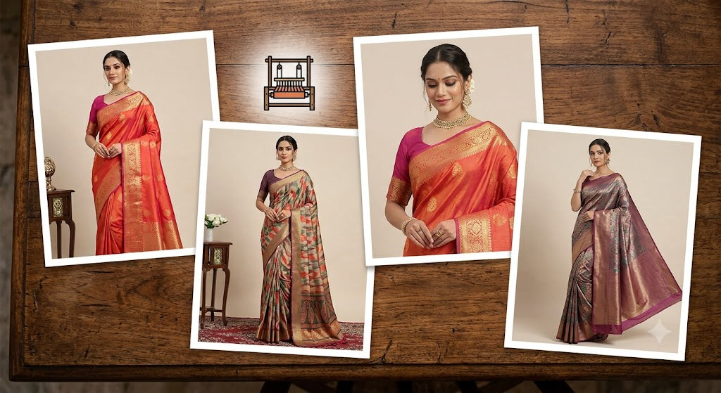 Semi Silk vs Pure Silk Sarees: Key Differences & Buying Guide