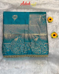 Chintamani Colour Soft Satin Silk Saree With Moti Border