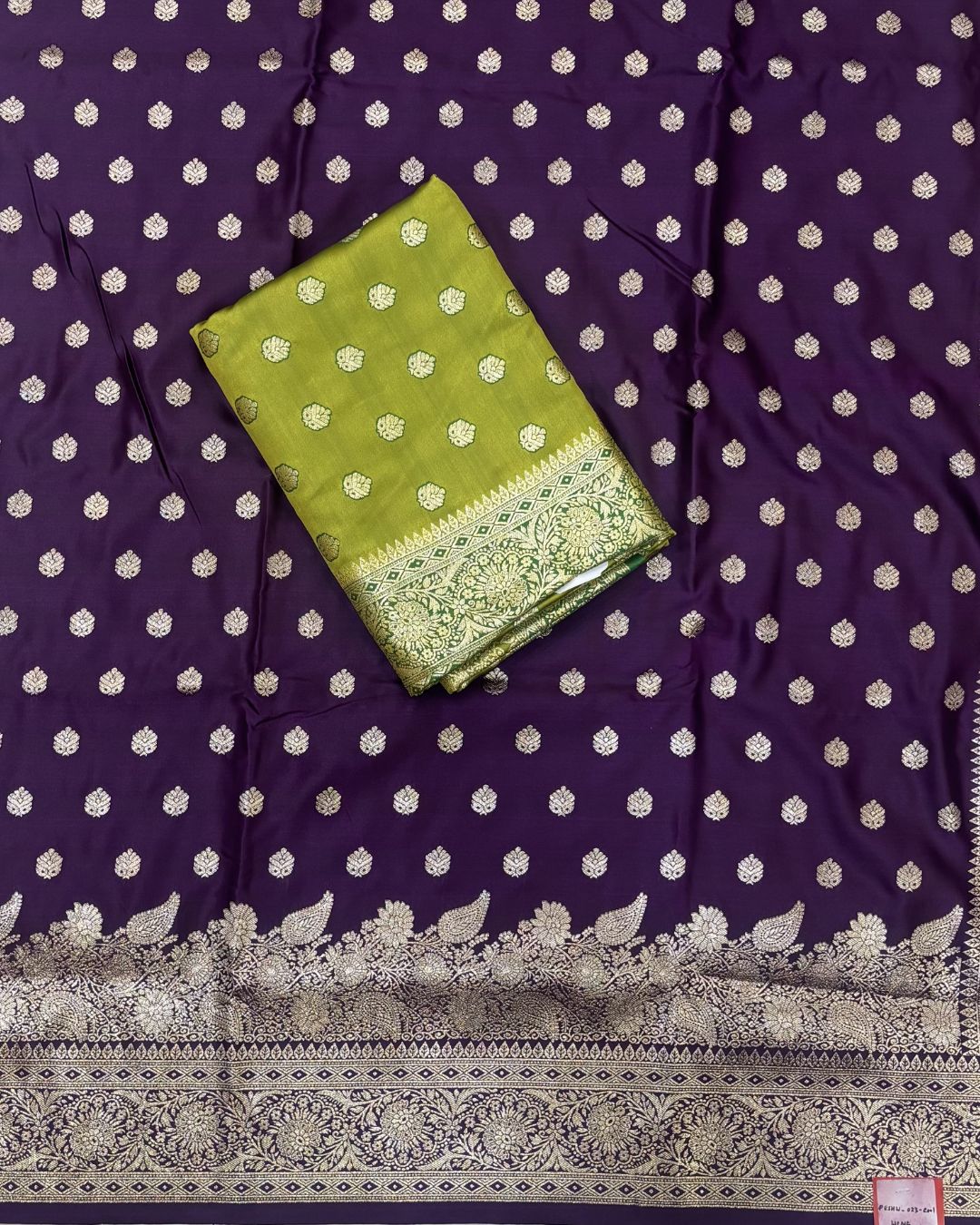 Pear Green Colour Soft Peshwai Saree