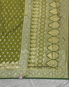 Pear Green Colour Soft Peshwai Saree