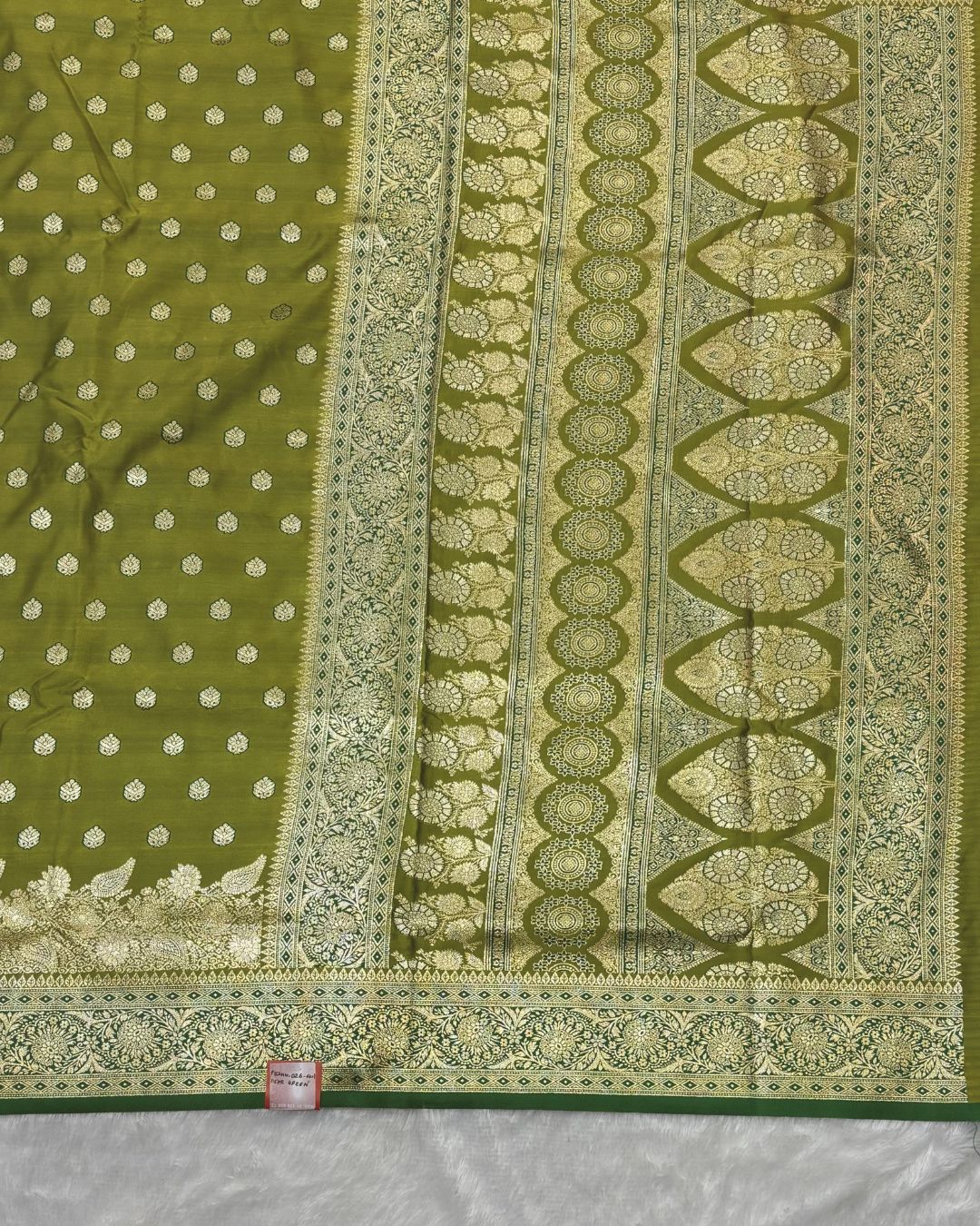 Pear Green Colour Soft Peshwai Saree
