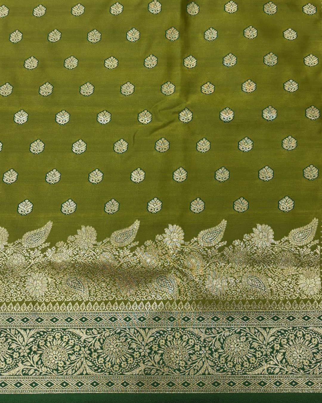 Pear Green Colour Soft Peshwai Saree