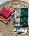 Green Colour Silk Paithani Saree