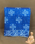 Indigo Colour Batik Cotton Saree
