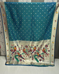 Morpankhi Colour Bamboo Paithani Saree M 15237