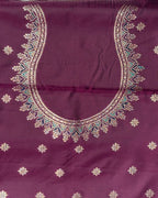 Wine Colour Paithani Saree