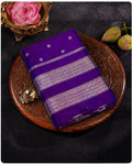 Violet Colour Soft Peshwai Saree