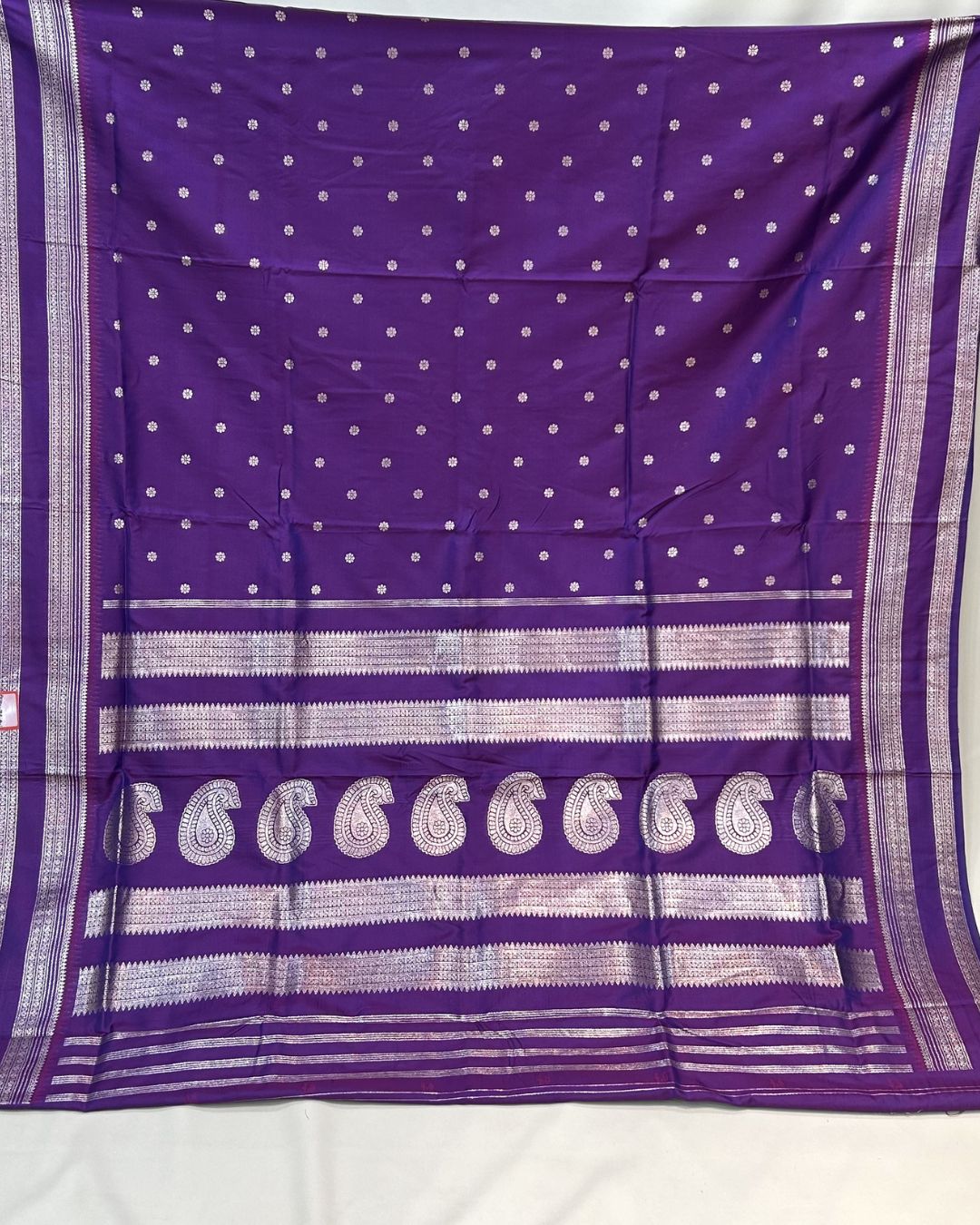 Violet Colour Soft Peshwai Saree
