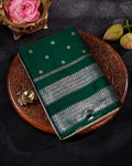 Green Colour Soft Peshwai Saree