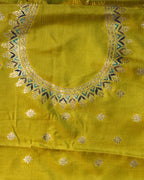 Olive Yellow Colour Paithani Saree