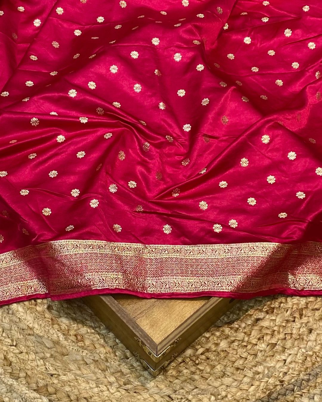 Yellow Colour Soft Satin Silk Saree with Contrast Blouse Piece