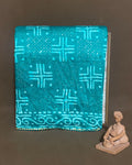 Rama Green Colour Batik Cotton Saree