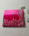 Baby Pink Colour Art Silk  Saree with Katdana Work