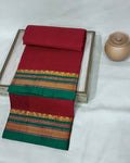 Red Colour Irkal/Ilkal Cotton Saree