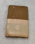 Old Gold Colour Soft Silk Saree