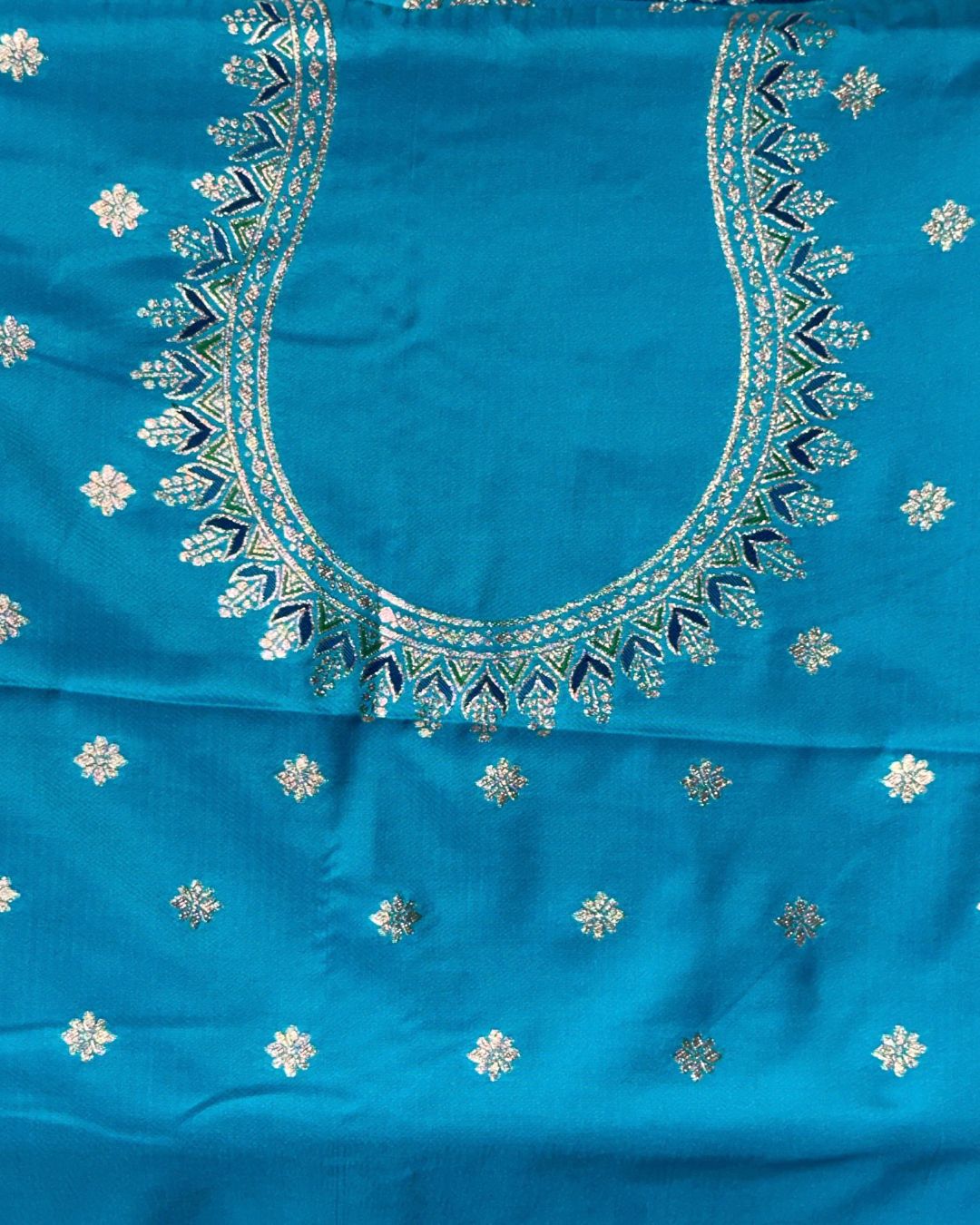 Blue Colour Paithani Saree
