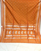 Orange Colour Soft Peshwai Saree