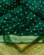 Wine Colour Soft Satin Silk Saree with Contrast Blouse Piece