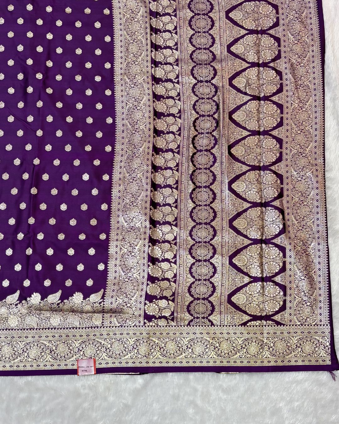 Wine Colour Soft Peshwai Saree