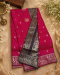 Rani Pink Colour Peshwai Saree M13450