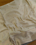 Old Gold Colour Soft Silk Saree