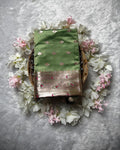 Sage Green Colour Soft Satin Silk Muniya Border Saree