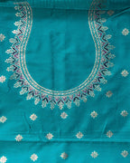 Teal Green Colour Paithani Saree