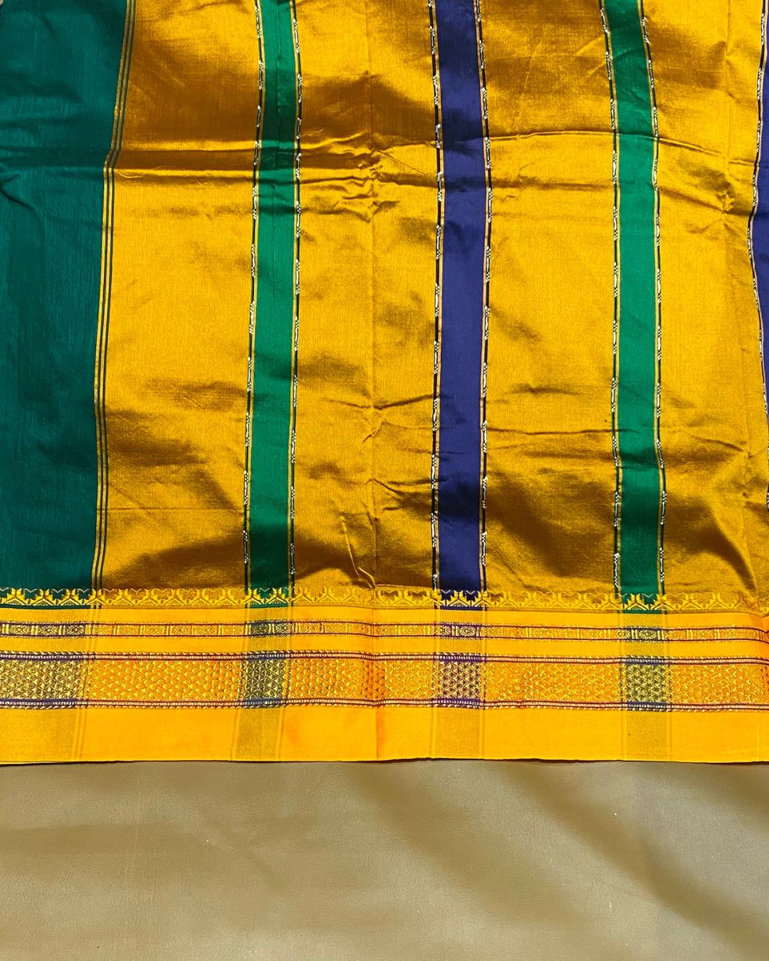 Morpankhi Colour Irkal/Ilkal Cotton Saree