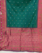 cotton-saree-with-contrast-blouse