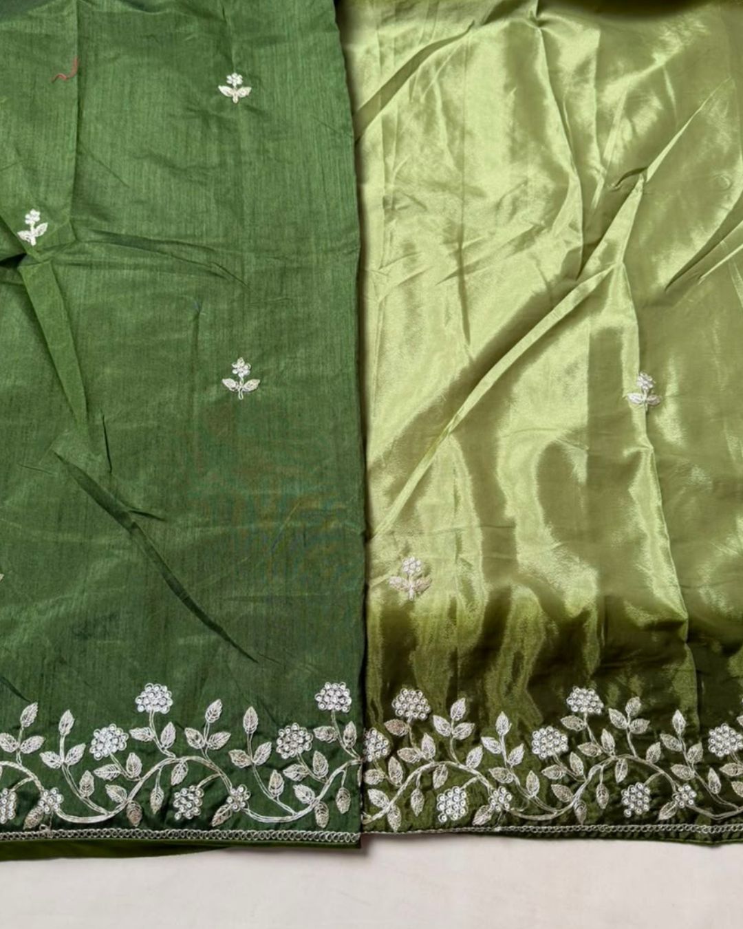 Mehendi Green Colour Art Silk  Saree with Katdana Work
