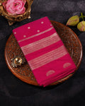 Magenta Pink Colour Soft Peshwai Saree