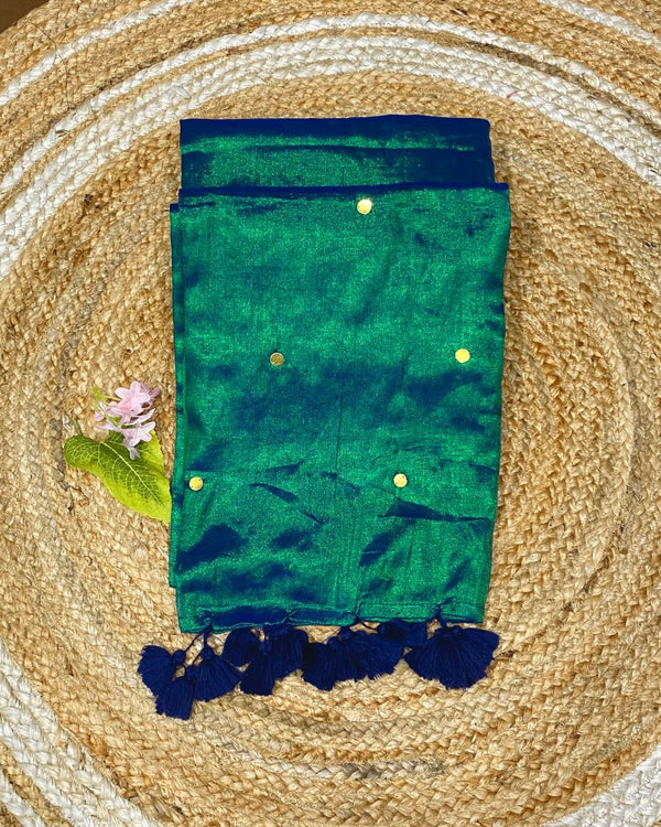 Morpankhi Colour Raga Tissue Silk Saree