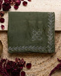 Mehendi Green Colour Star Georgette Saree