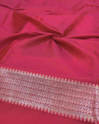 Magenta Pink Colour Soft Peshwai Saree