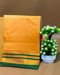 Mango Yellow Colour Irkal/Ilkal Cotton Saree